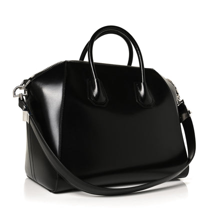 Givenchy Shiny Lord Calfskin Medium Antigona Black 3 of 10