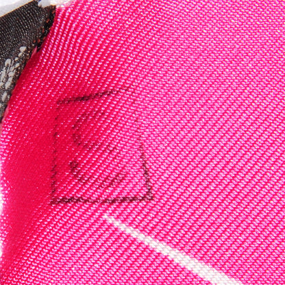 Hermes Silk Magic Kelly Scarf 90 Rose Indien Vieux Rose Blanc 8 of 8