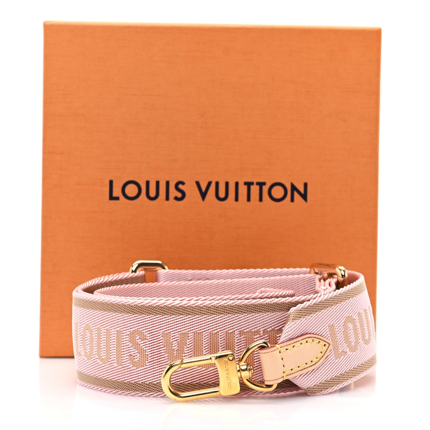 Monogram Multi Pochette Accessories Bandouliere Shoulder Strap Rose Clair