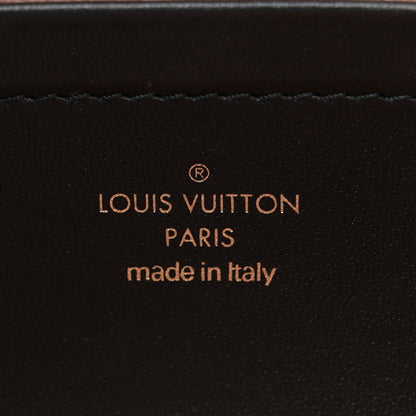 Louis Vuitton Lambskin Embossed Monogram Pochette Coussin Black 6 of 13