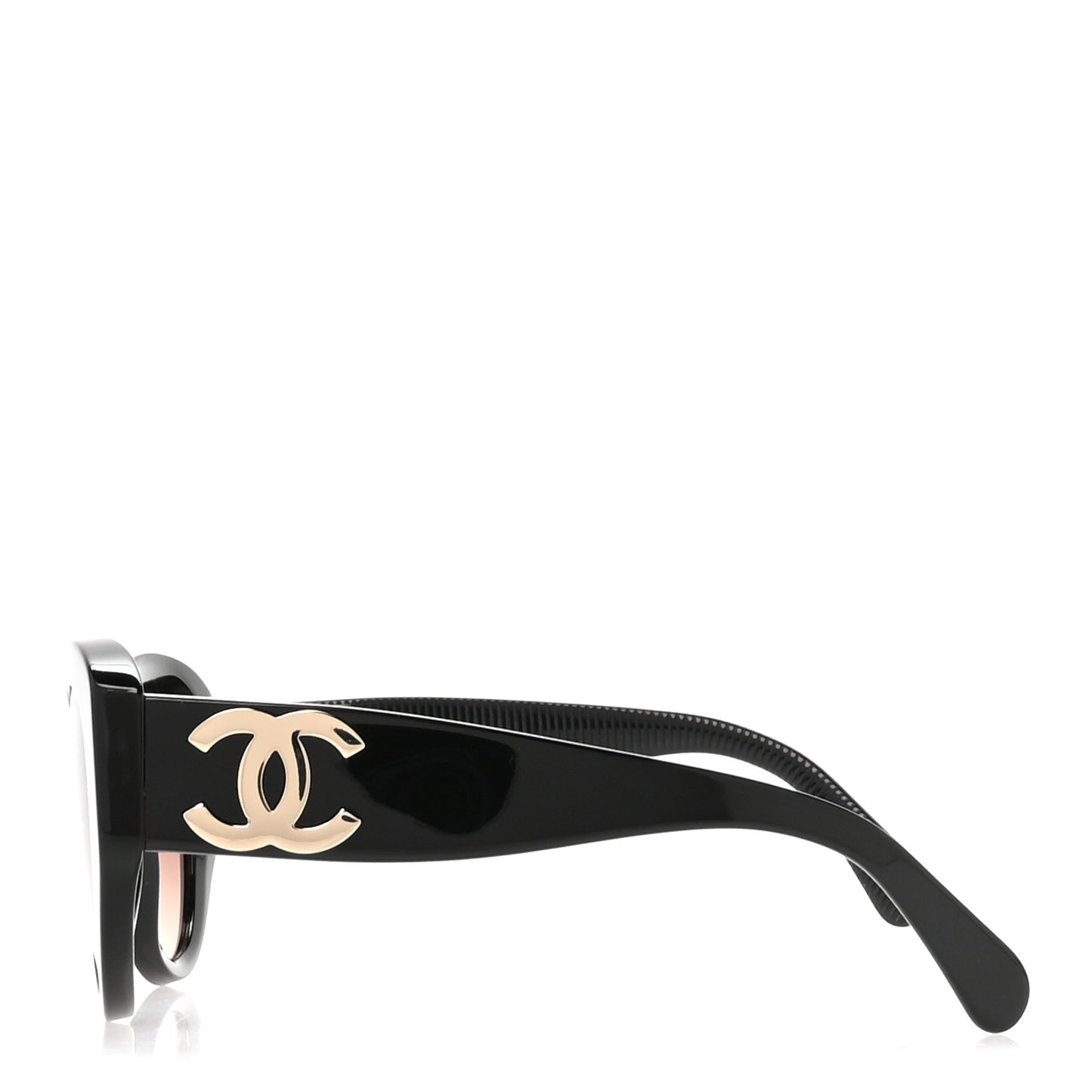 Acetate Butterfly Large CC Sunglasses 5492 Black
