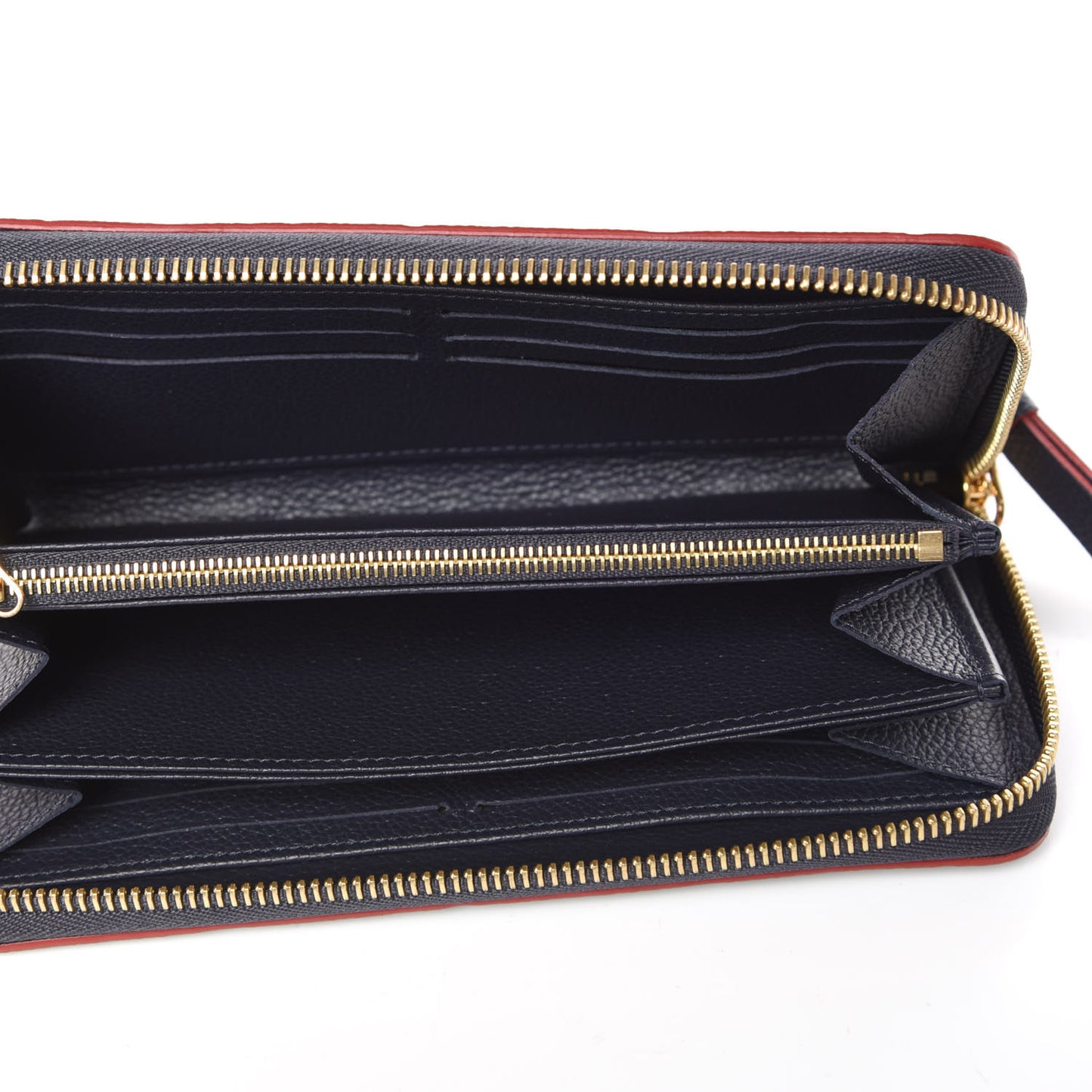 Empreinte Zippy Wallet Marine Rouge