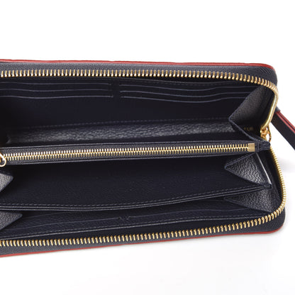 Louis Vuitton Empreinte Zippy Wallet Marine Rouge 5 of 8