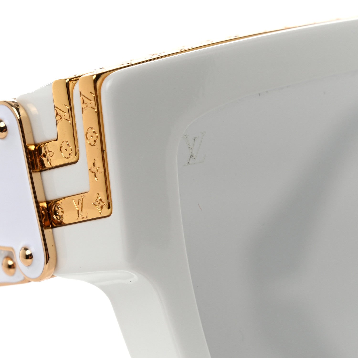 Louis Vuitton Acetate 1.1 Millionaires Z1166W Sunglasses White 7 of 9