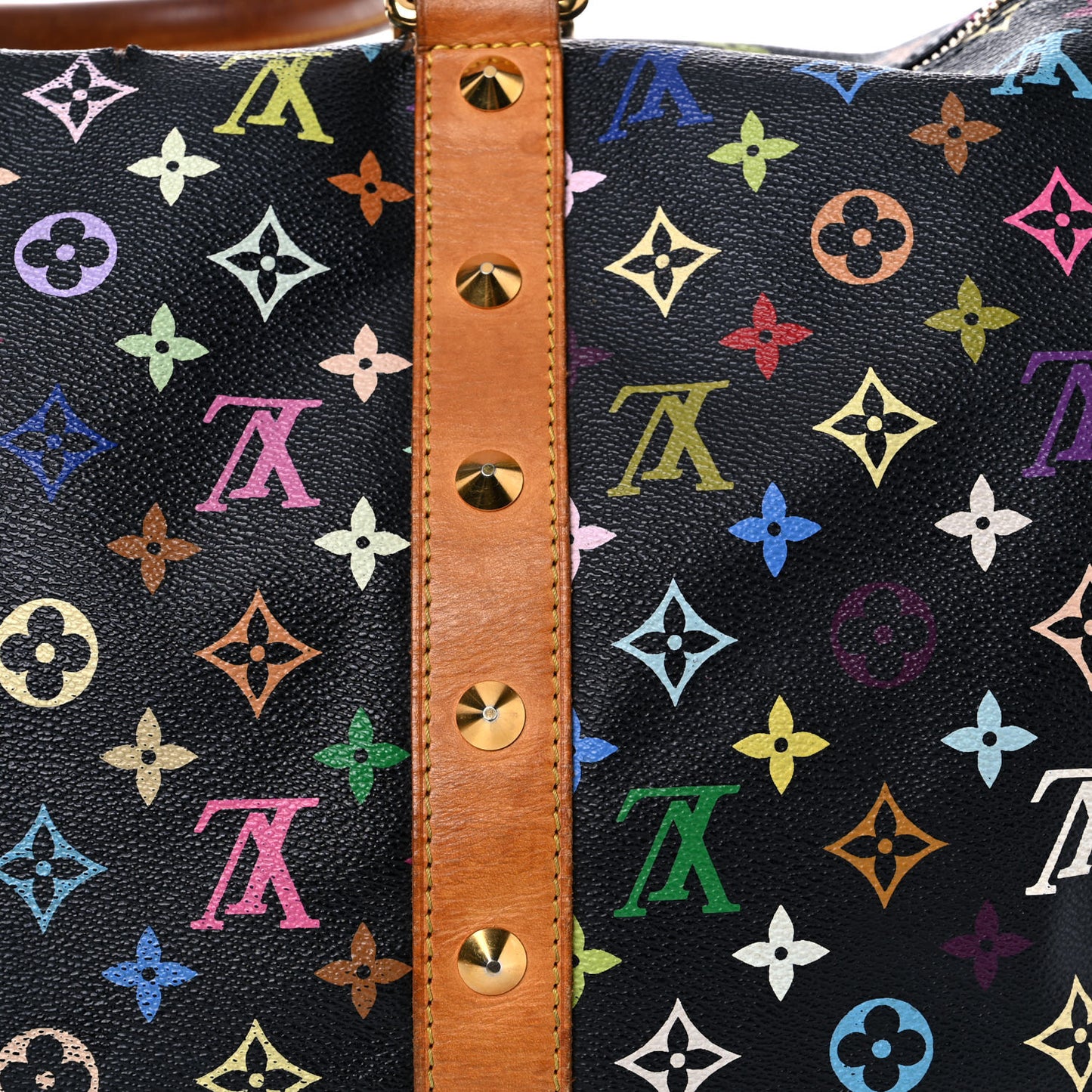 Monogram Multicolor Keepall 45 Black