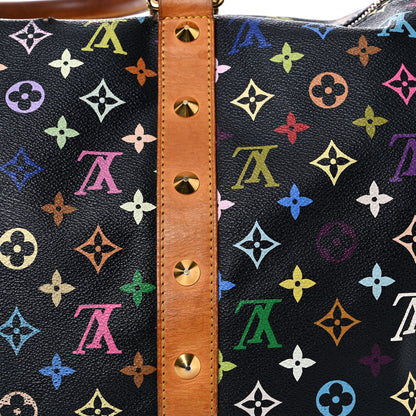 Louis Vuitton Monogram Multicolor Keepall 45 Black 21 of 44