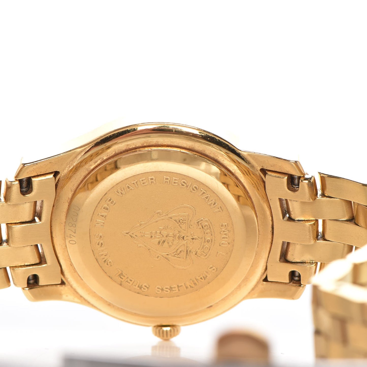 Stainless Steel Diamond 27mm 5400L Quartz Watch Black