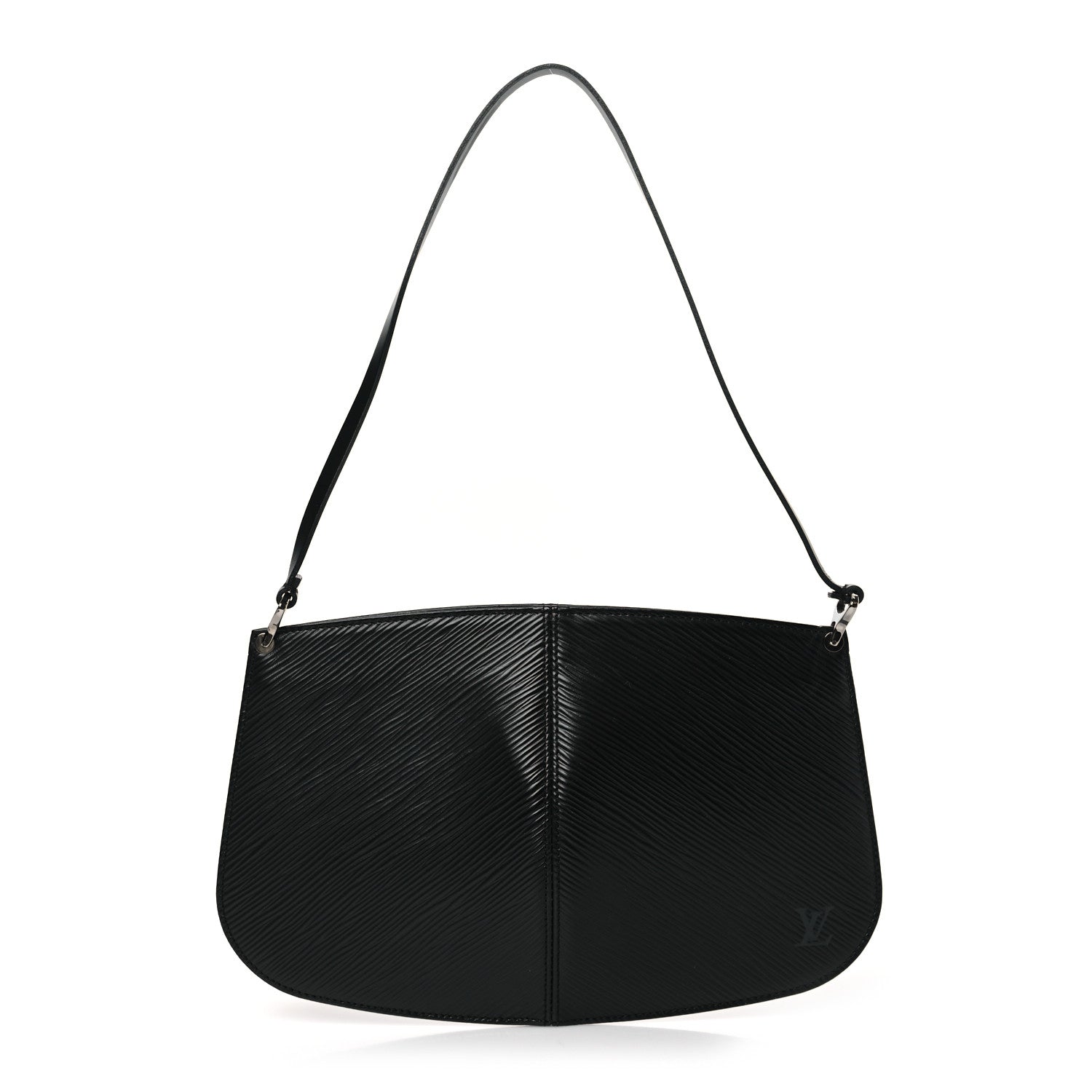 Louis Vuitton Epi Demi Lune Pochette Black 1 of 9