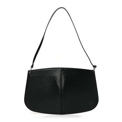 Louis Vuitton Epi Demi Lune Pochette Black 1 of 9