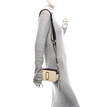 Marc Jacobs Saffiano Small Snapshot Camera Bag New Cloud White Multicolor 2 of 10