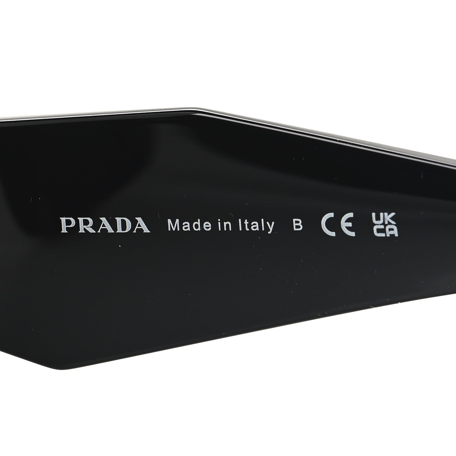 Prada Acetate Symbole Sunglasses SPR 17W Black 5 of 7