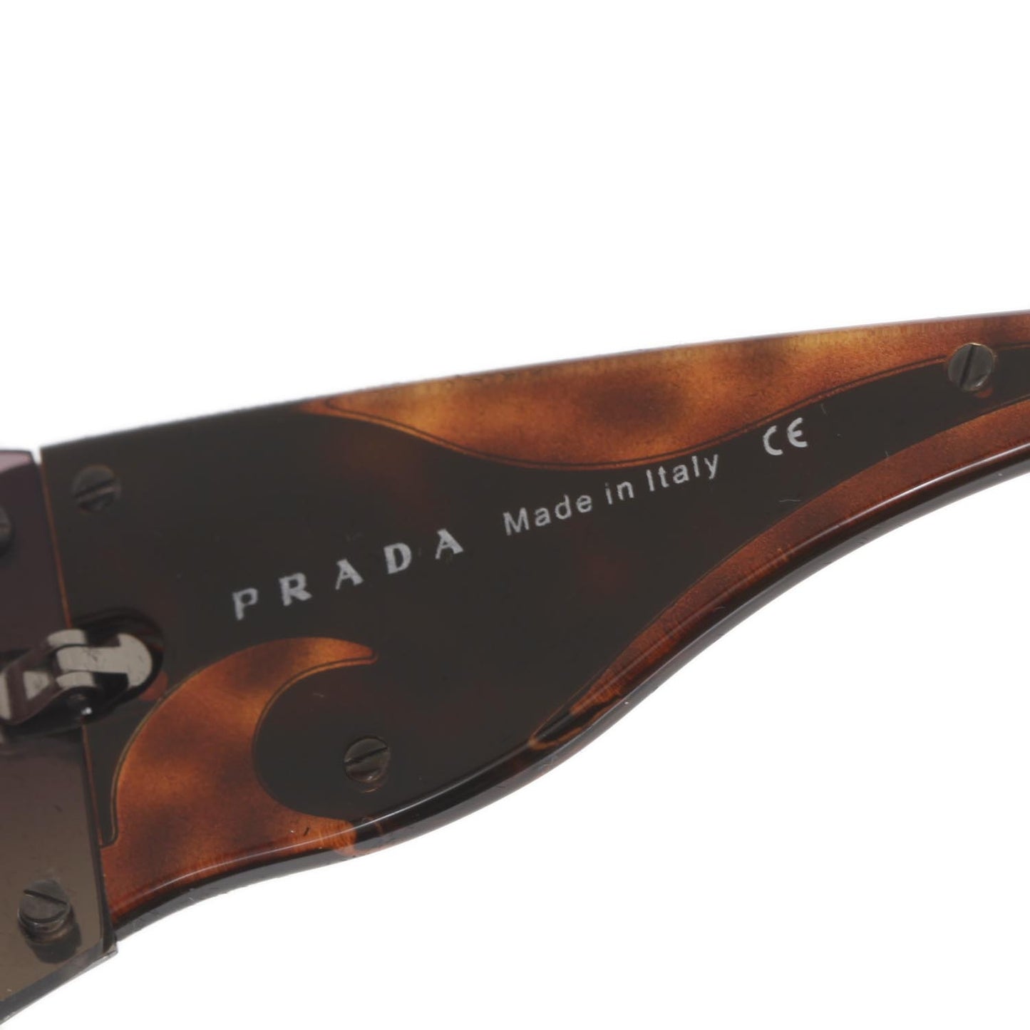 Tortoise Shell Wrap Around Sunglasses SPR 58F
