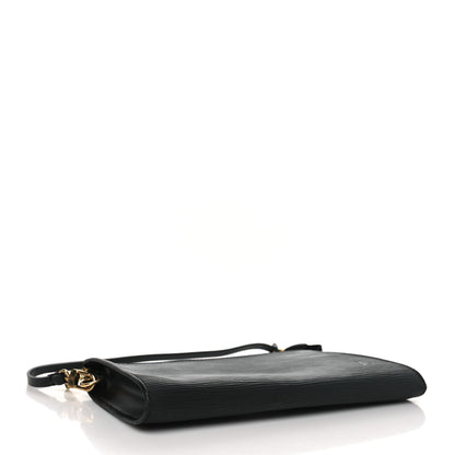 Louis Vuitton Epi Pochette Accessories 24 Black 4 of 10