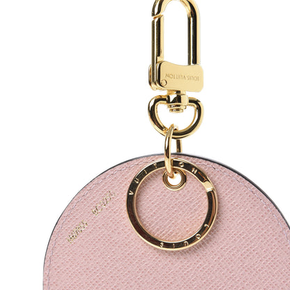 Louis Vuitton Monogram 2020 Christmas Animation Big Wheel Bag Charm Key Ring Rose Ballerine 5 of 6