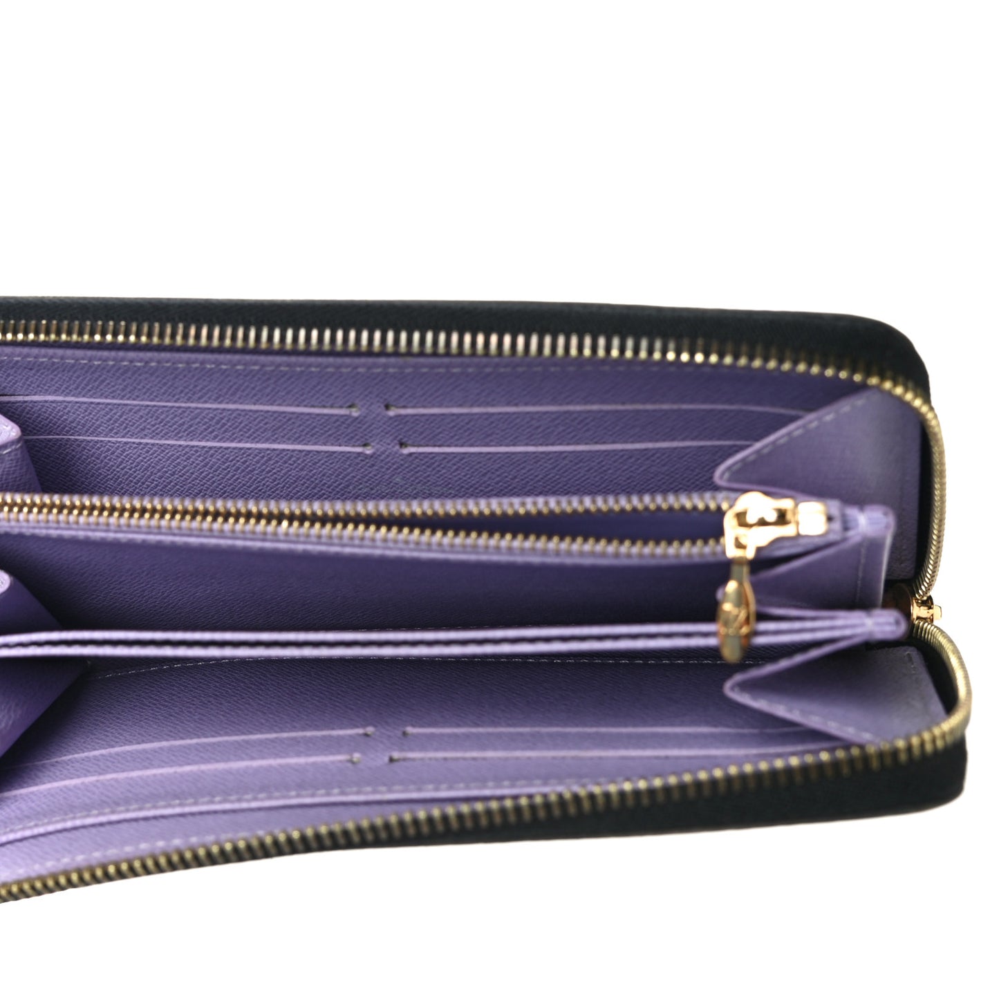Monogram Multicolor Zippy Wallet Black Violet