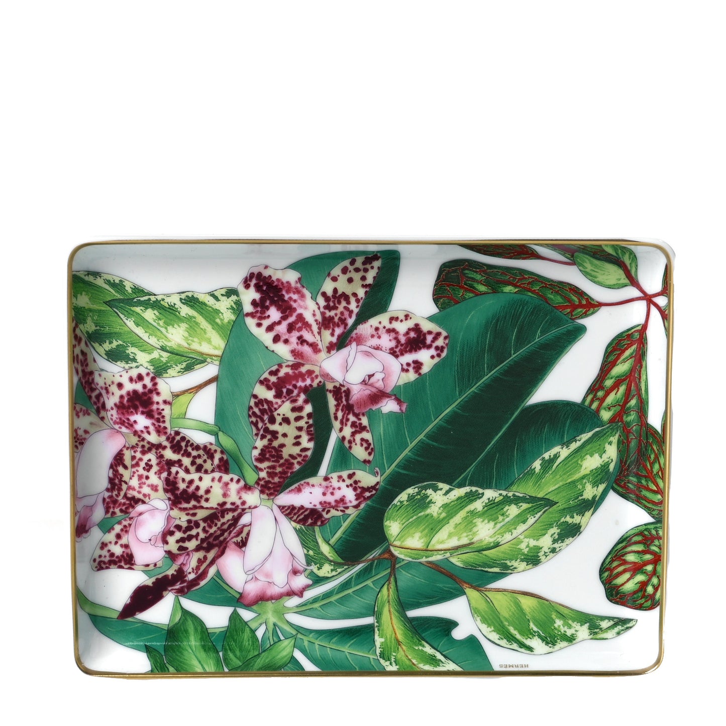 Porcelain Small Passifolia Tray N°1