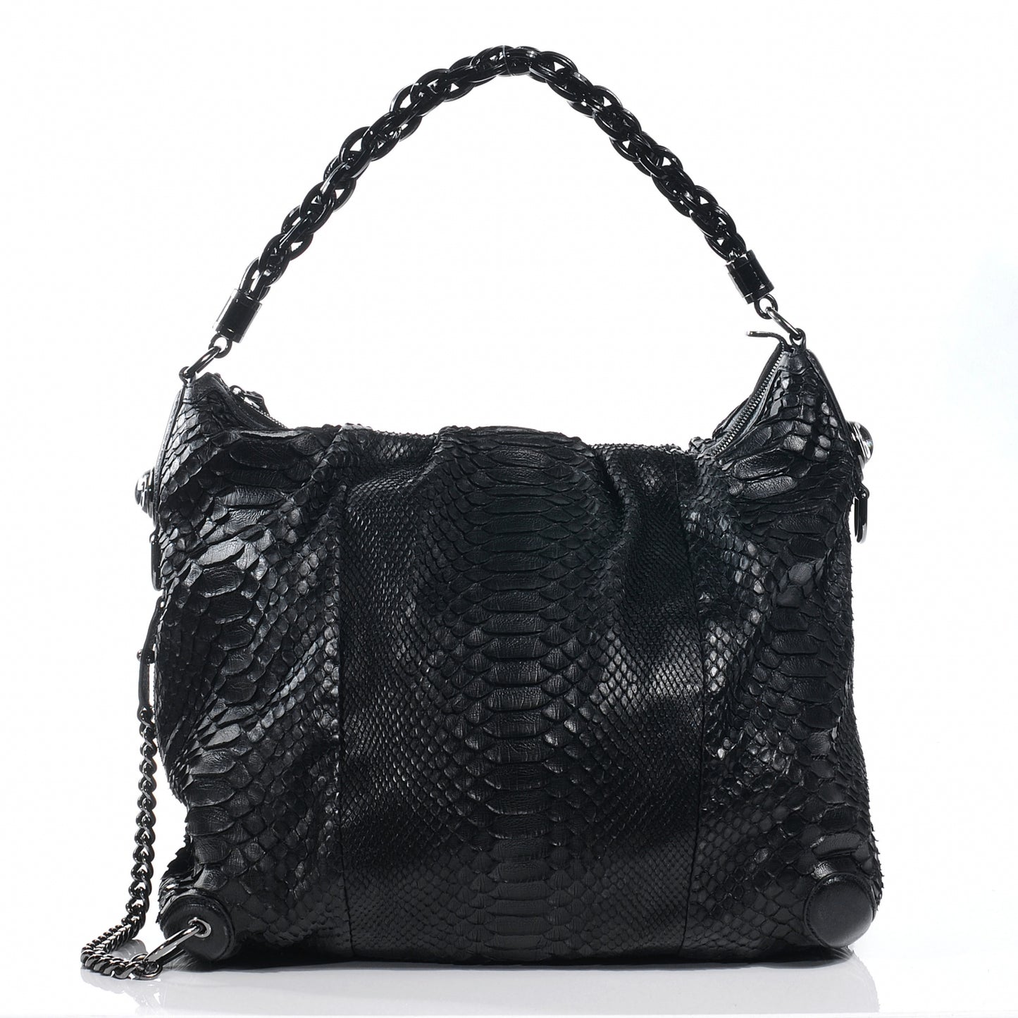 Gucci Python Large Galaxy Hobo Black 51569 – FASHIONPHILE