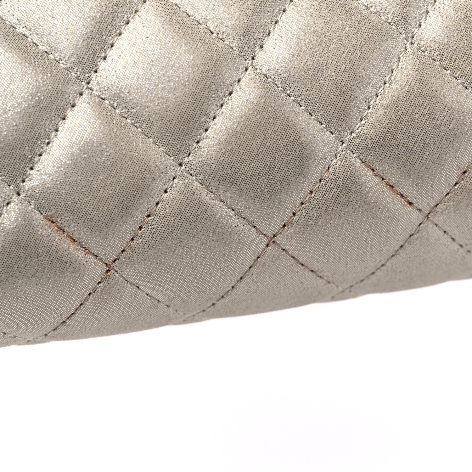 Chanel Metallic Calfskin Quilted Timeless Clutch Gold 12 of 12