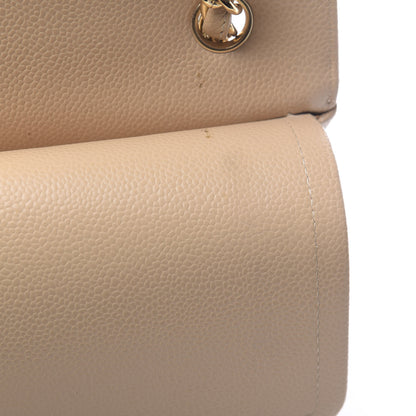 Chanel Caviar Quilted Jumbo Double Flap Beige Clair 11 of 21