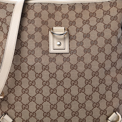 Gucci Monogram Abbey Messenger Bag Off White 7 of 11