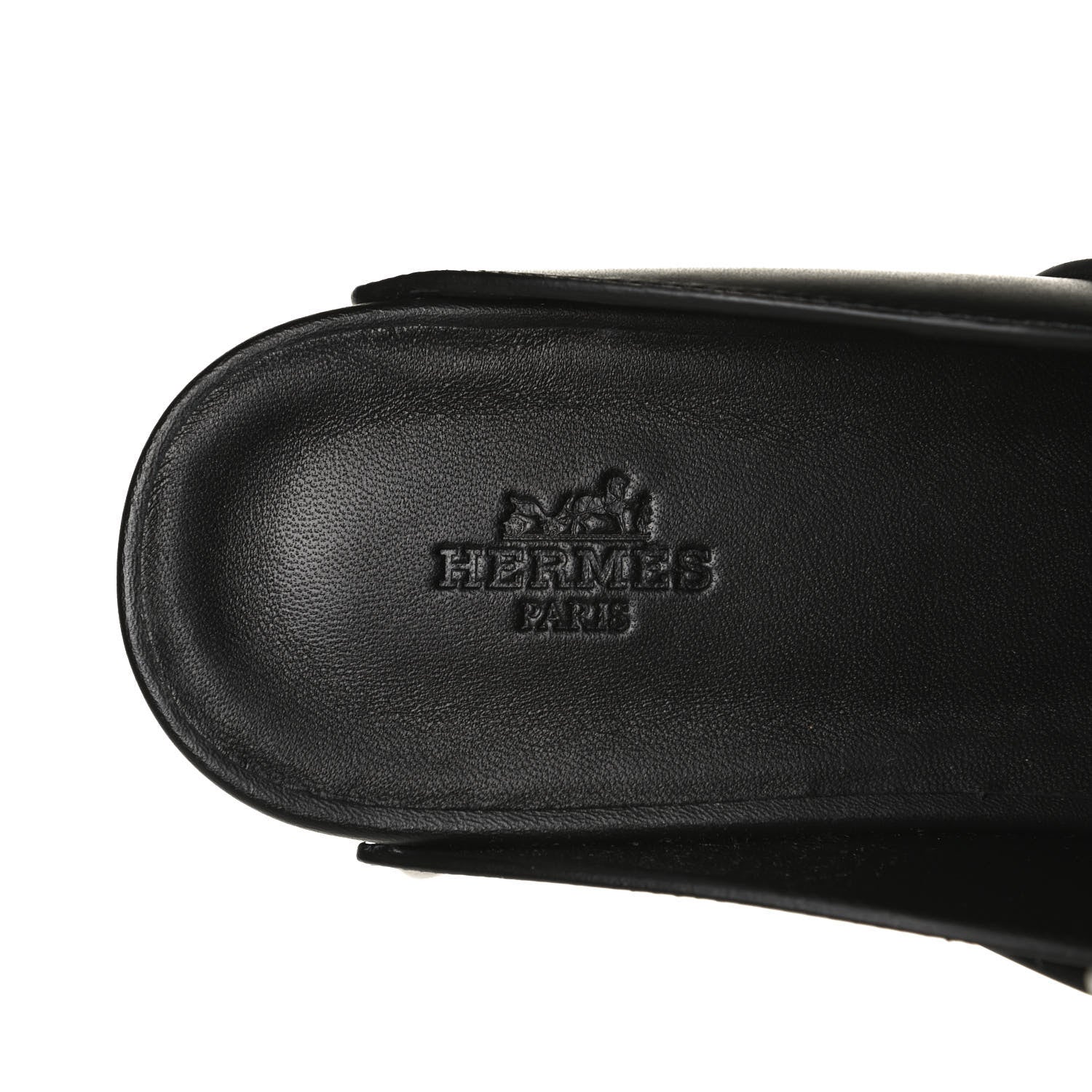 Hermes Calfskin Calya Mules 39 Black 9 of 12