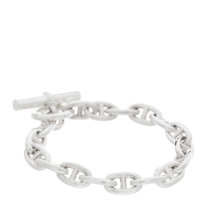 Hermes Sterling Silver MM Chaine d'Ancre Bracelet 2 of 4