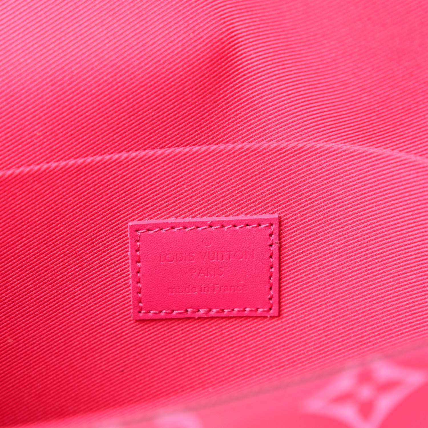 Louis Vuitton Vernis Valentine Pochette Felicie Chain Wallet Fuchsia 7 of 11
