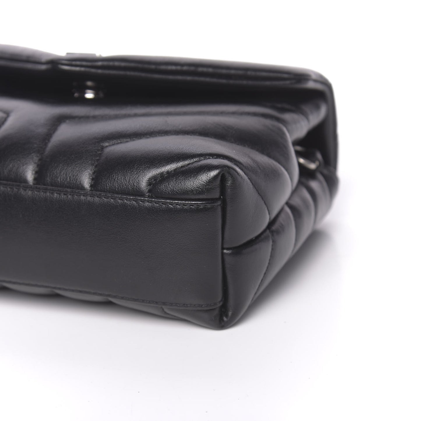Calfskin Y Quilted Monogram Toy Loulou Crossbody Bag