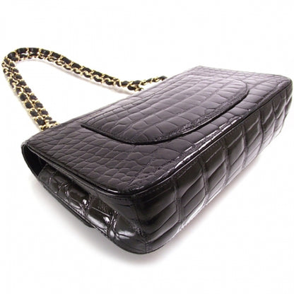 Chanel Alligator Classic Flap Black 5 of 11