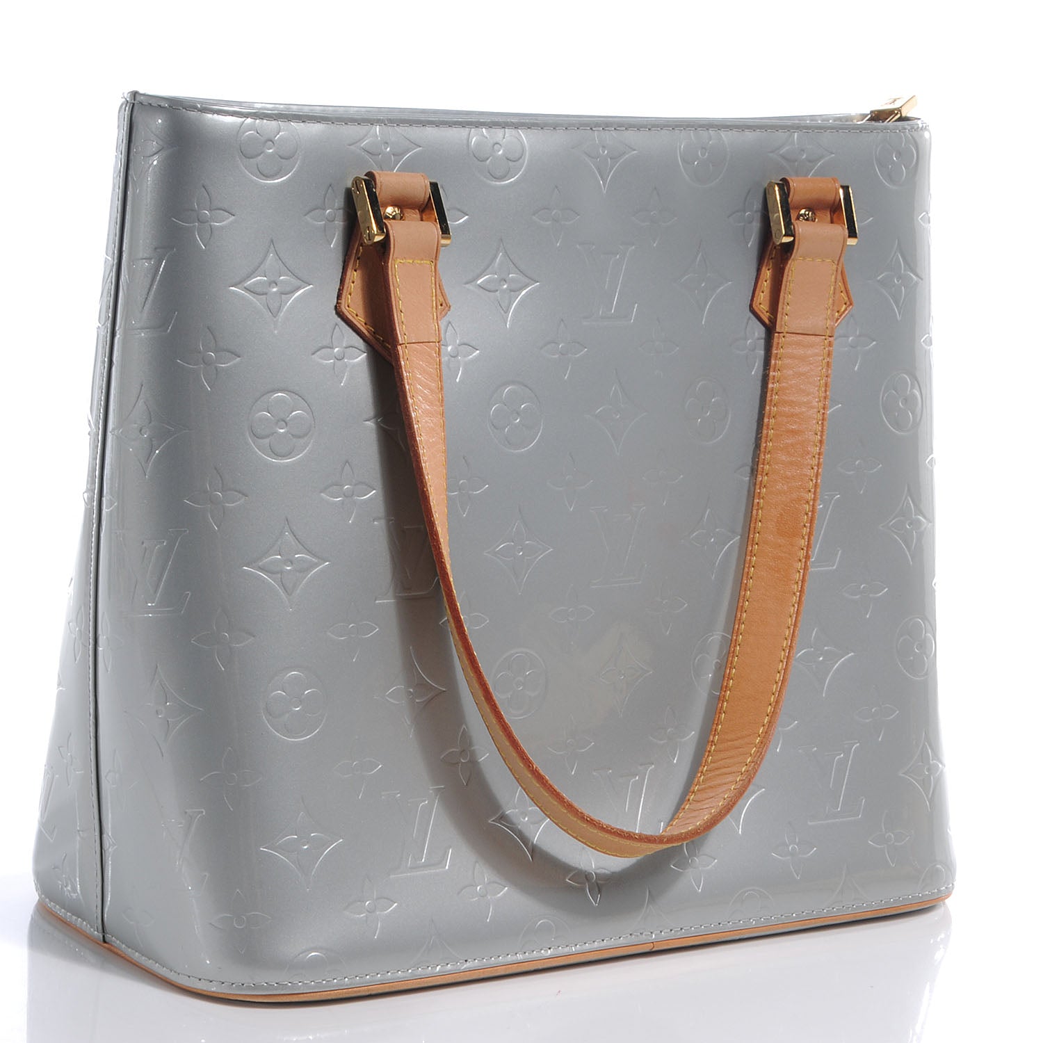 Louis Vuitton Vernis Houston Silver 3 of 7