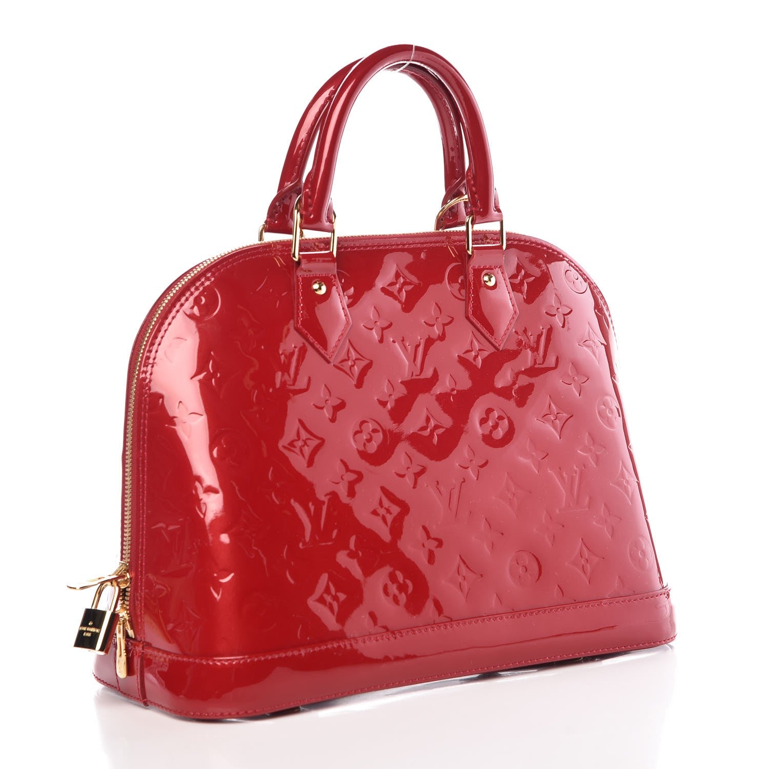 Louis Vuitton Vernis Alma PM Pomme D'Amour 3 of 6