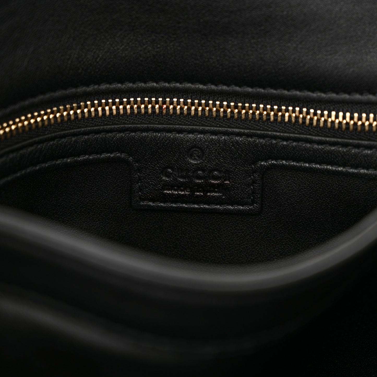 Roxy Calfskin Web Medium Blondie Shoulder Flap Bag Black