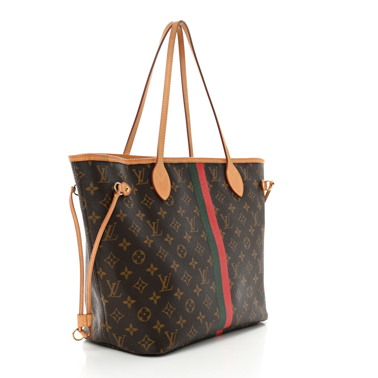 Louis Vuitton Monogram My LV Heritage Neverfull MM 3 of 14