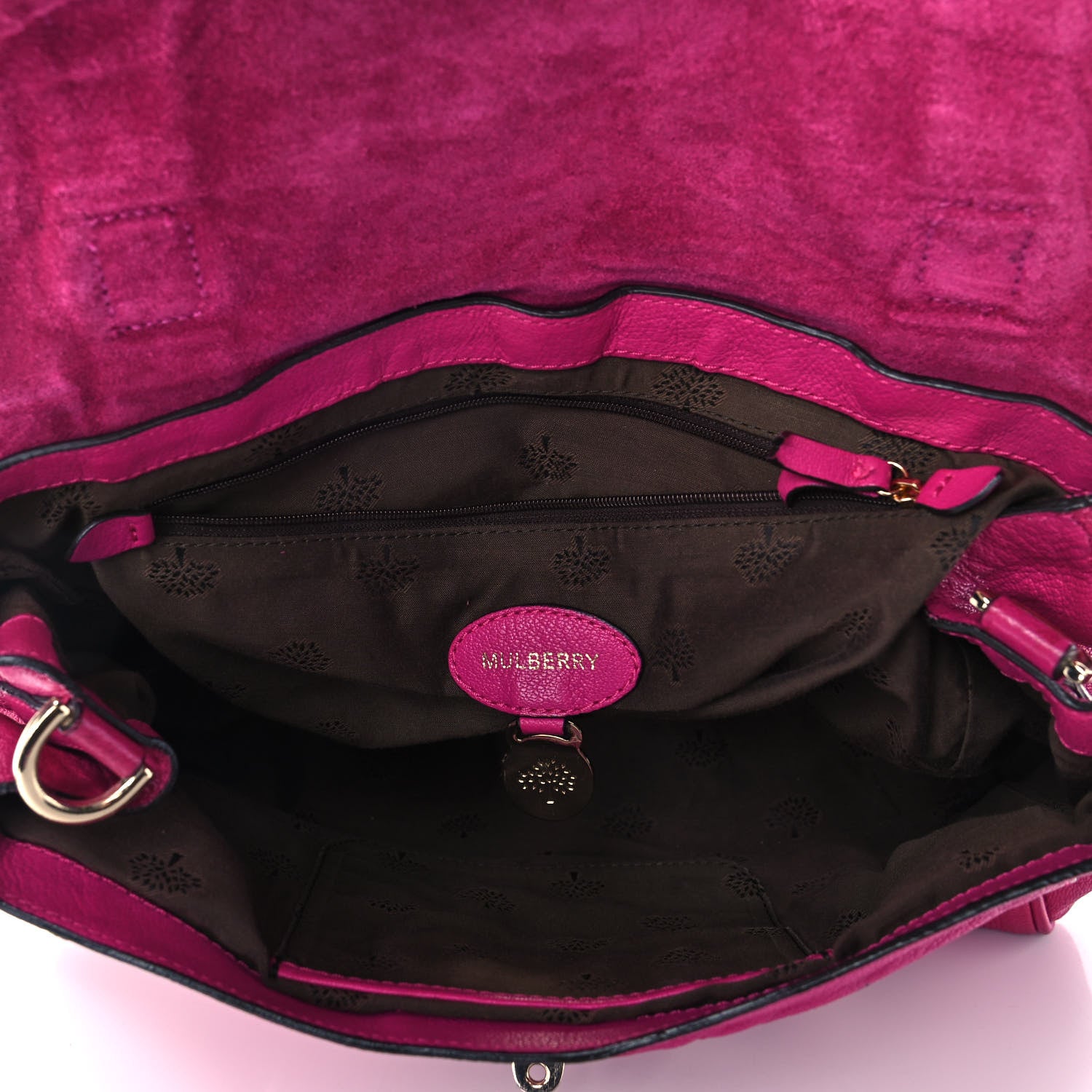 Mulberry Soft Buffalo Medium Alexa Plum 4 of 9