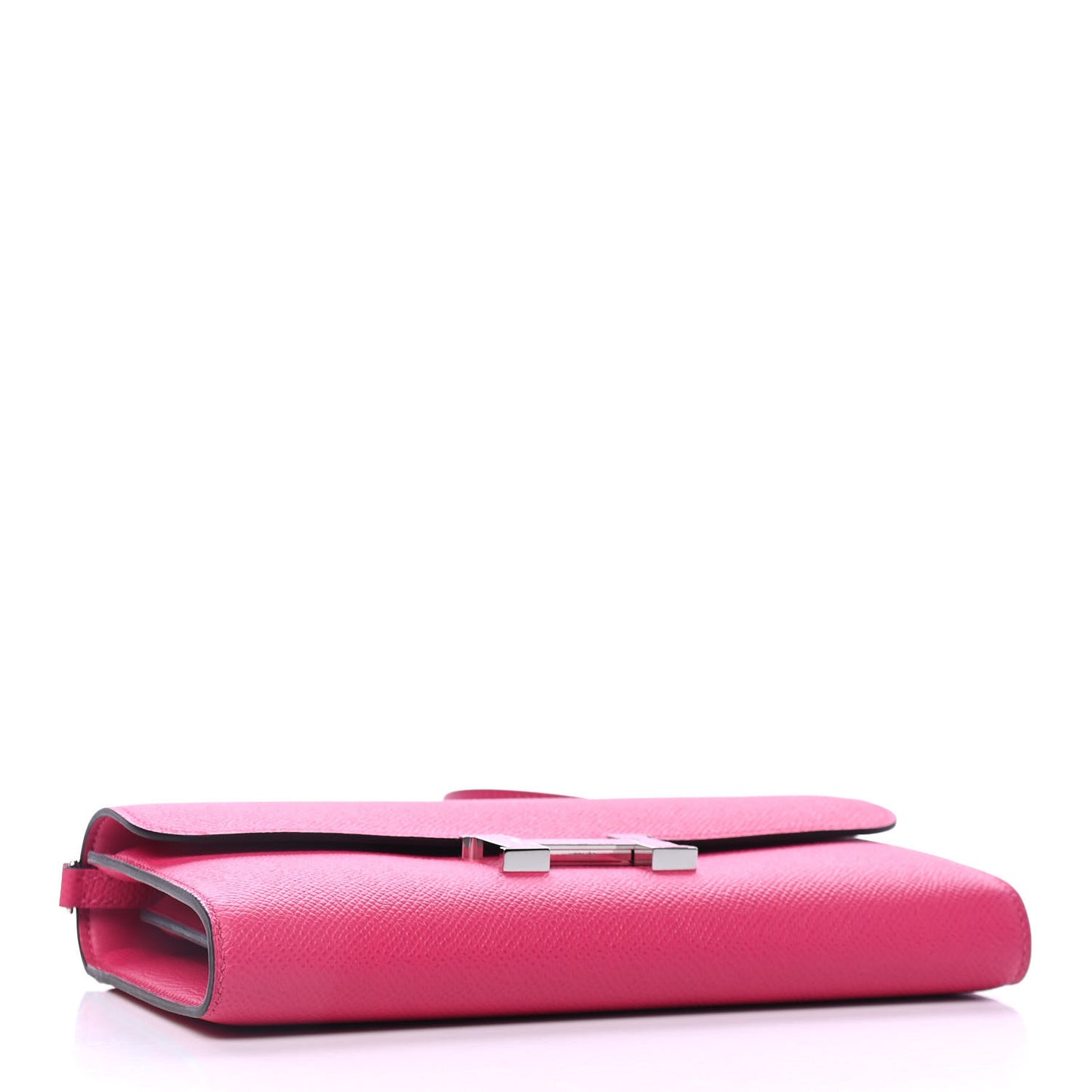 Epsom Lizard Constance Wallet To Go Rose Mexico