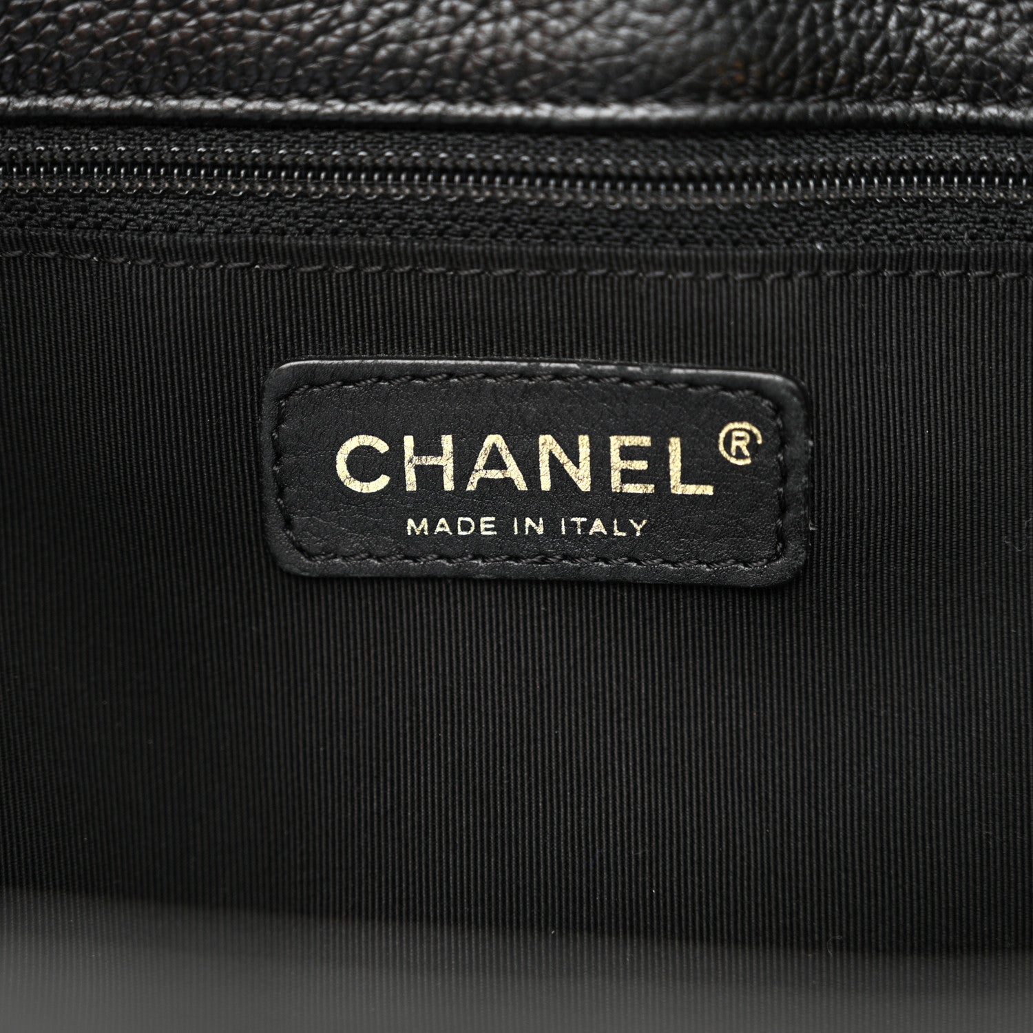 Chanel Caviar Cerf Executive Shopper Tote Black 7 of 18