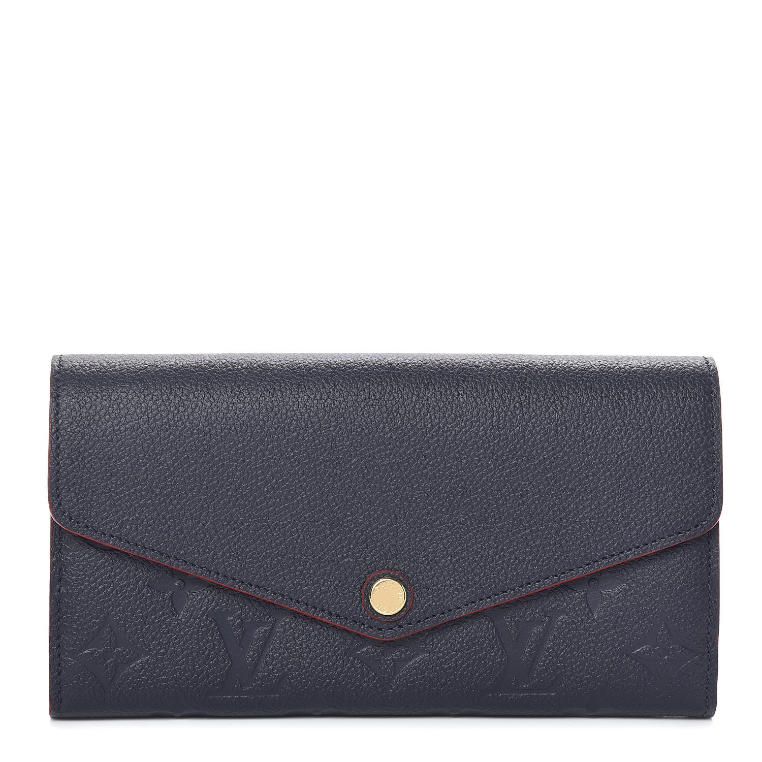 Louis Vuitton Empreinte Sarah Wallet NM Marine Rouge 1 of 9