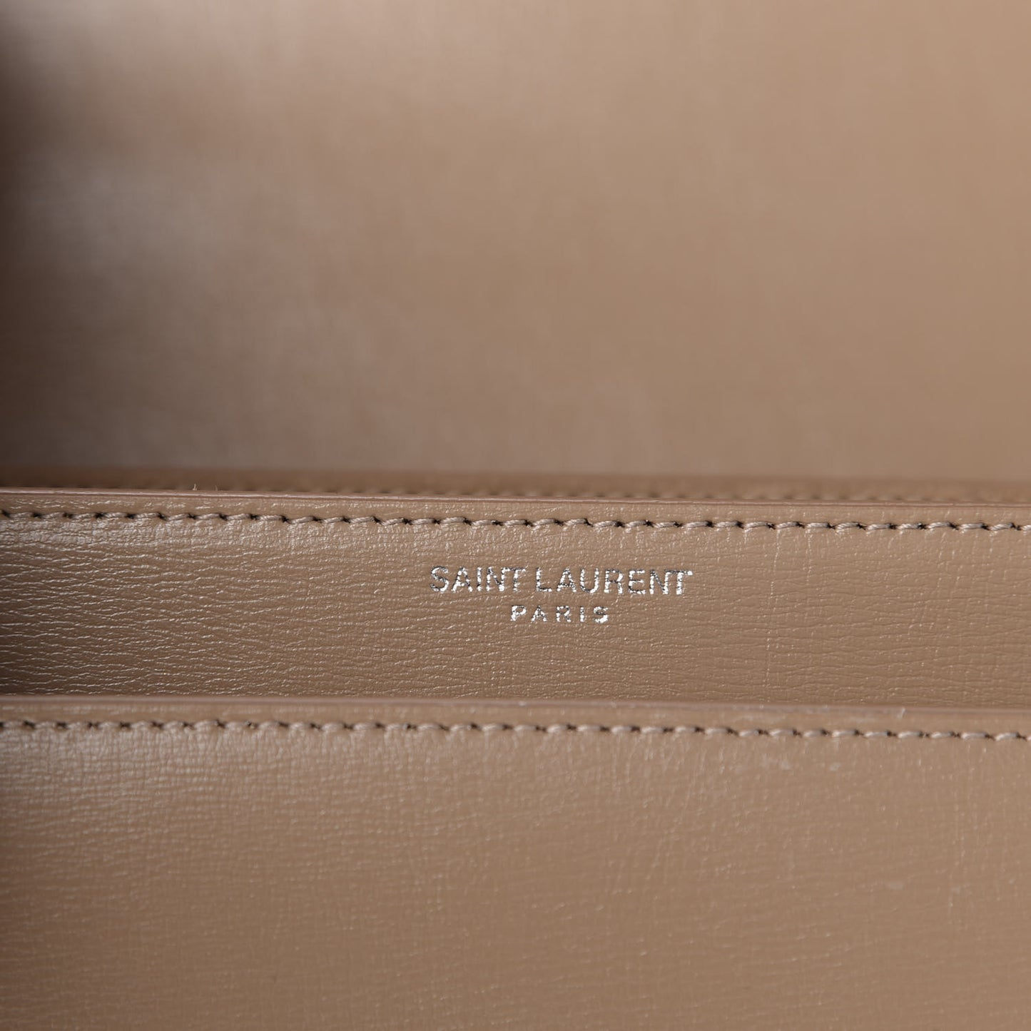 Calfskin Medium Monogram Sunset Dark Beige