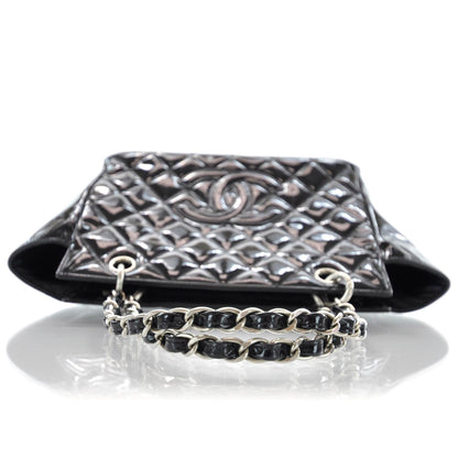 Chanel Patent Petit Timeless Tote PTT Black 5 of 9