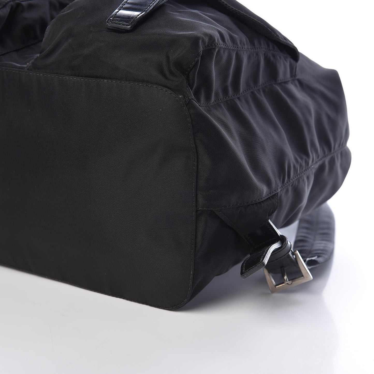 Nylon Vela Medium Backpack Black