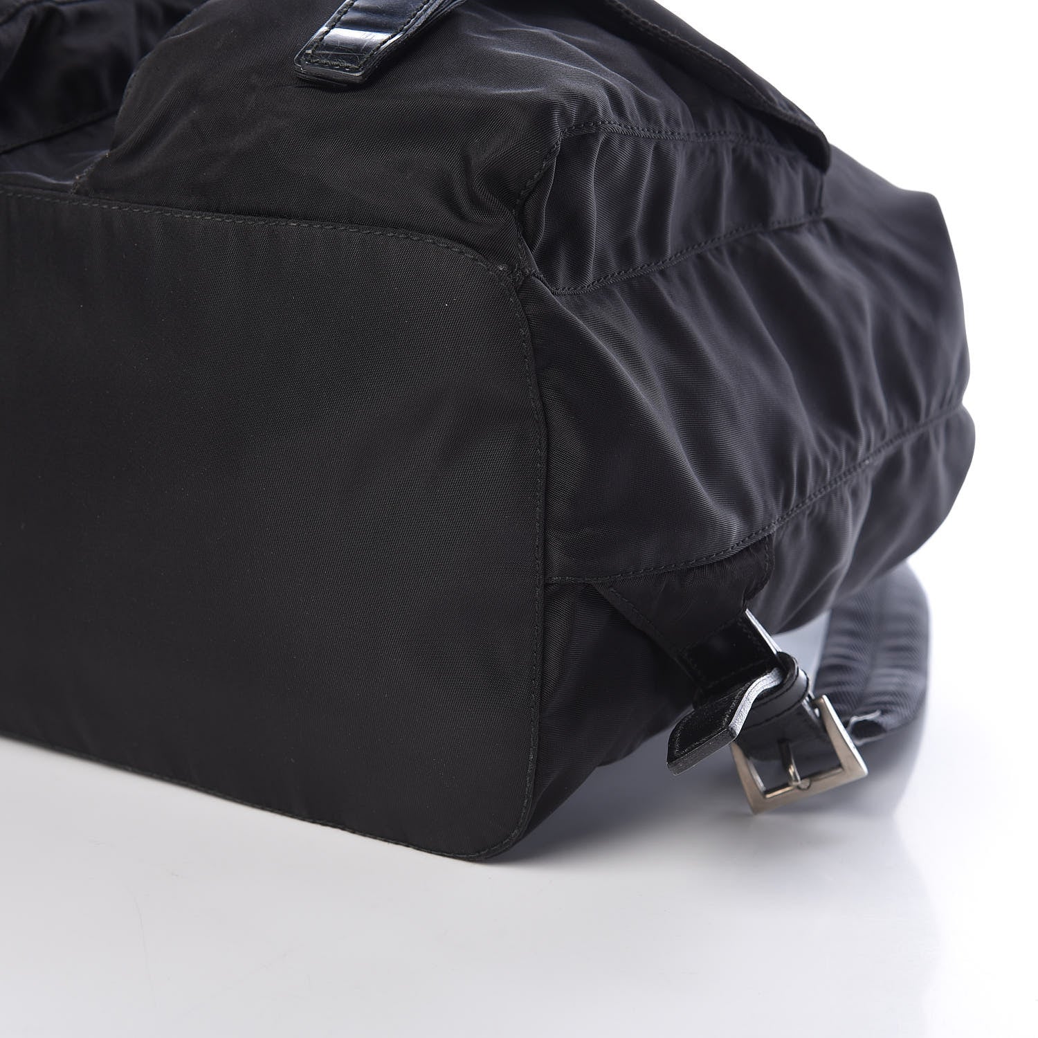 Prada Nylon Vela Medium Backpack Black 6 of 19