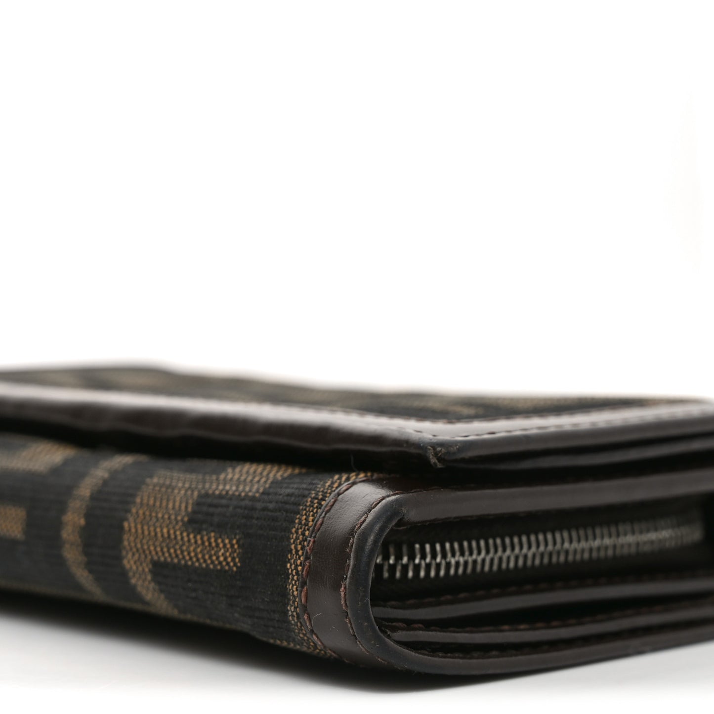 Zucca Compact Wallet Tobacco