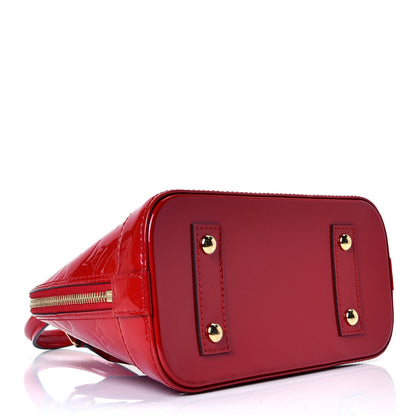 Louis Vuitton Vernis Alma BB Cherry 3 of 4