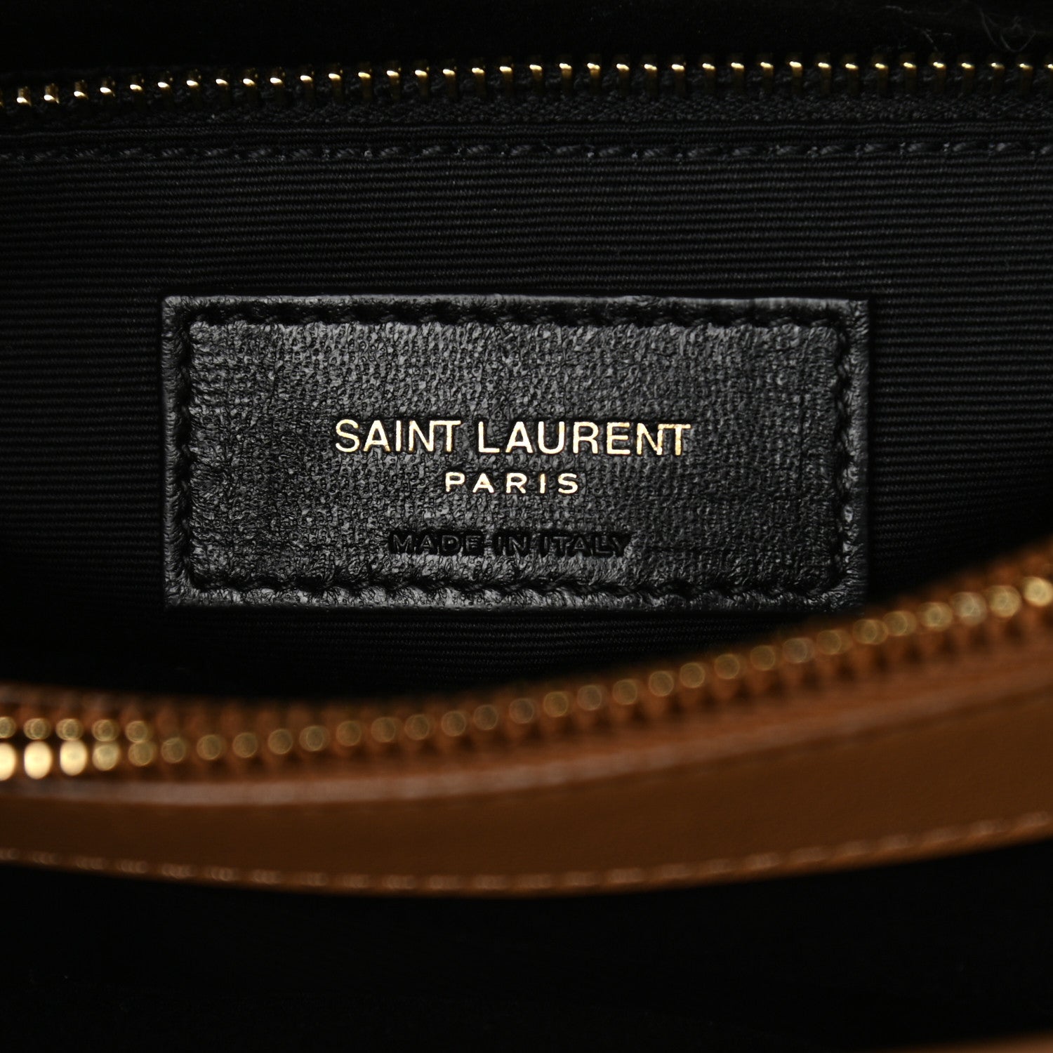 Saint Laurent Suede Y Quilted Monogram Medium Loulou Chain Satchel Cinnamon 7 of 12
