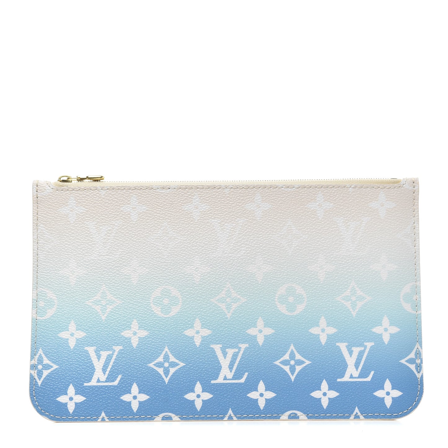 Monogram By The Pool Neverfull MM Pochette Blue