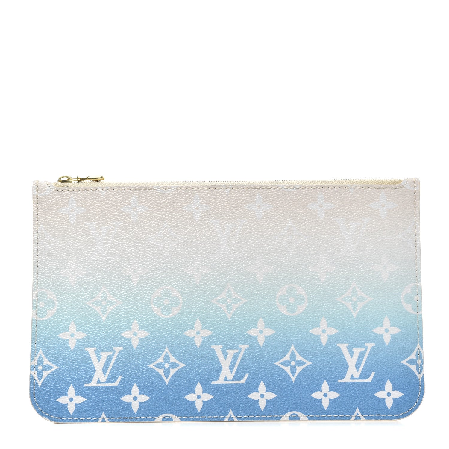 Louis Vuitton Monogram By The Pool Neverfull MM Pochette Blue 1 of 6