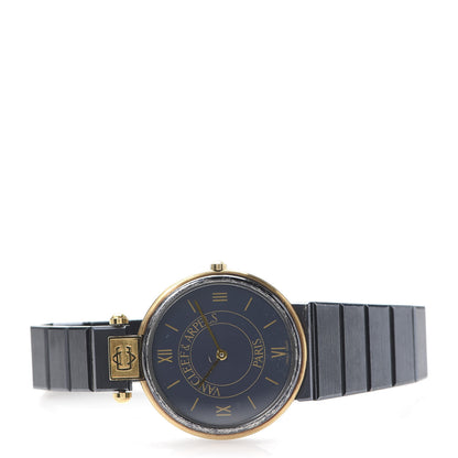 Van Cleef & Arpels Stainless Steel 31mm La Collection Quartz Watch Navy 3 of 6