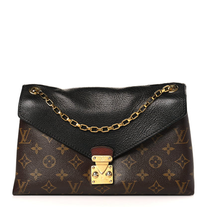 Louis Vuitton Monogram Pallas Chain Black 1 of 8