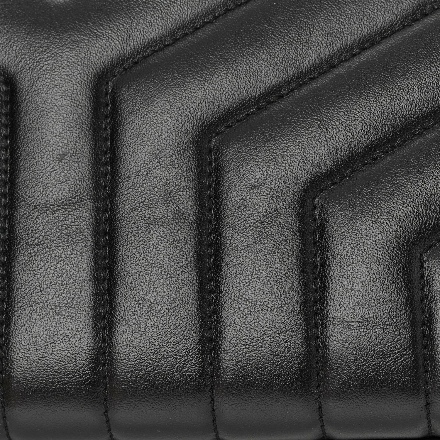 Saint Laurent Calfskin Y Quilted Monogram Medium Loulou Chain Satchel Black 6 of 13