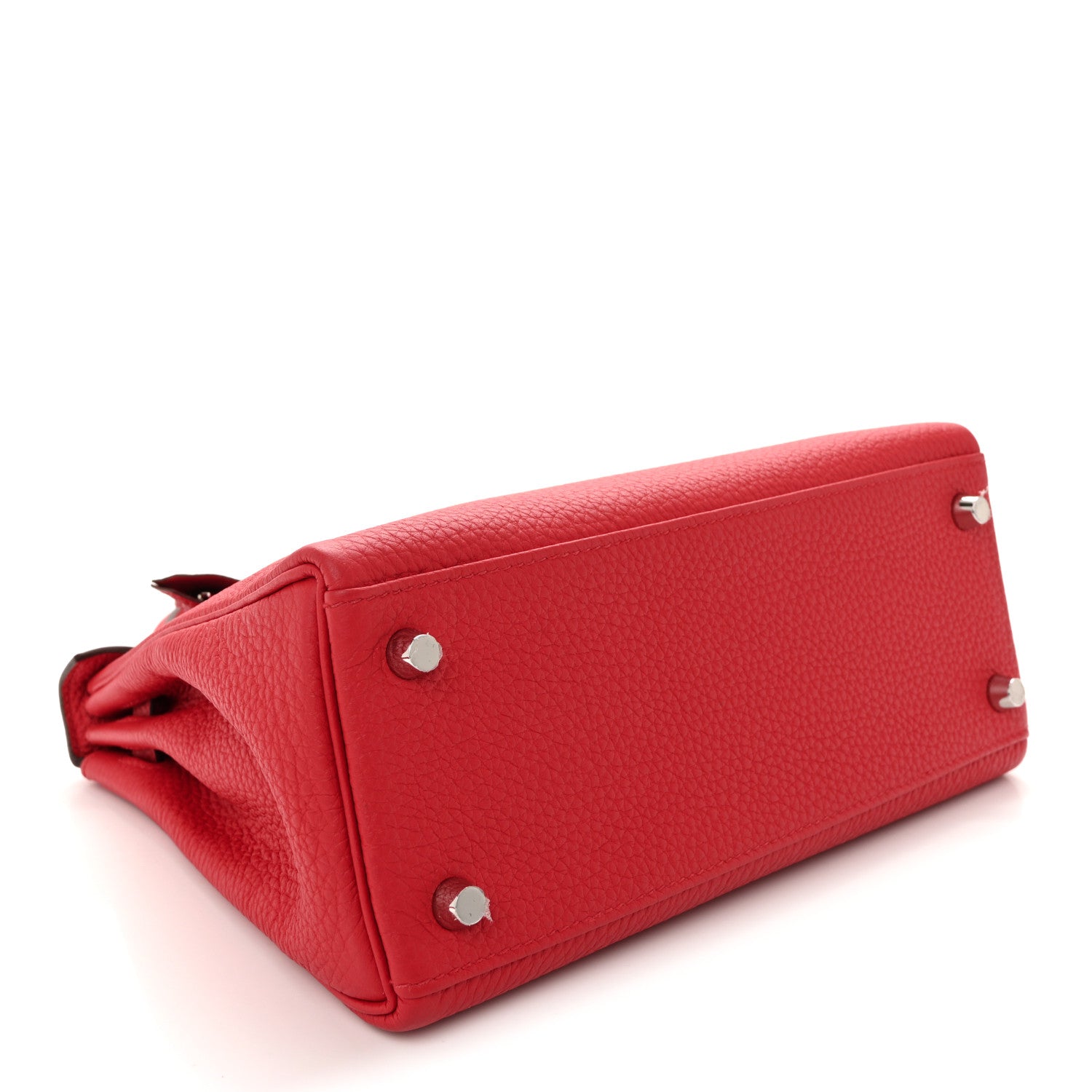 Hermes Togo Kelly Retourne 25 Rouge de Coeur 4 of 13